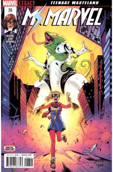 Ms Marvel #26 Near Mint (9.4) [Marvel Comic] LARGE