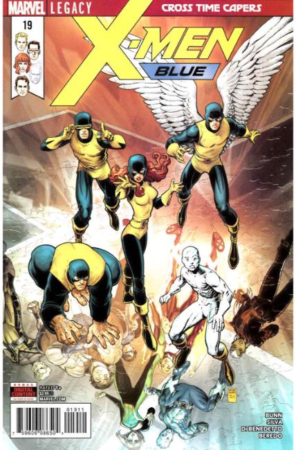 X-Men Blue #19 Near Mint (9.4) [Marvel Comic] LARGE
