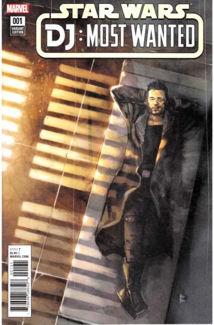 Star Wars Last Jedi DJ #1 Reis Variant Cover Near Mint (9.4) [Marvel Comic] LARGE