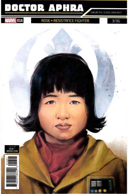 Star Wars Doctor Aphra #16 Reis Galactic Icon Variant Cover Near Mint (9.4) [Marvel Comic] LARGE