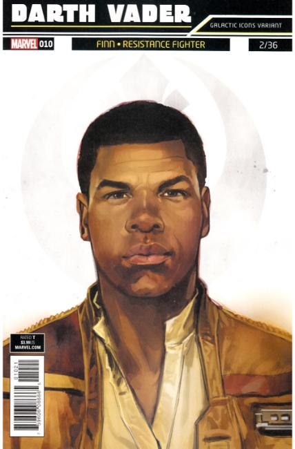 Star Wars Darth Vader #10 Reis Galactic Icon Variant Cover Near Mint (9.4) [Marvel Comic] THUMBNAIL