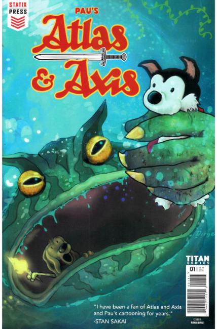 Atlas and Axis (Statix) #1 Cover A [Titan Comic] THUMBNAIL