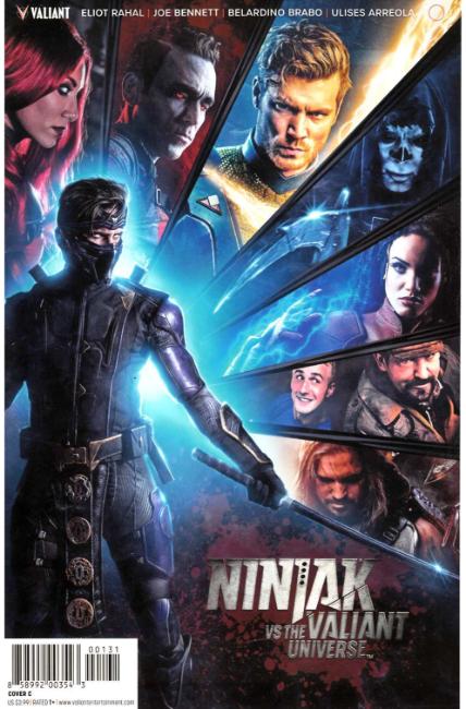 Ninjak vs VU #1 Cover C [Valiant Comic] THUMBNAIL