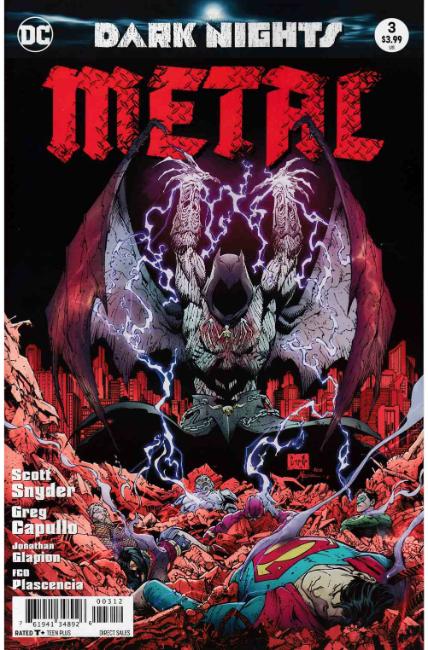 Dark Nights Metal #3 Second Printing Near Mint (9.4) [DC Comic] LARGE