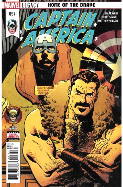 Captain America #697 Second Printing [Marvel Comic] LARGE