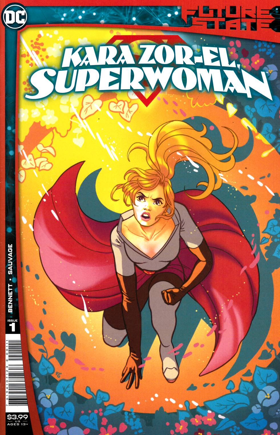 Future State Kara Zor-El Superwoman #1 Near Mint (9.4) [DC Comic] LARGE