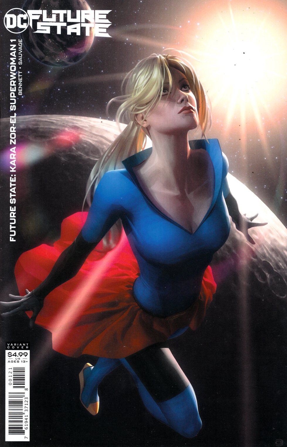 Future State Kara Zor-El Superwoman #1 Garner Variant Cover Near Mint (9.4) [DC Comic] THUMBNAIL