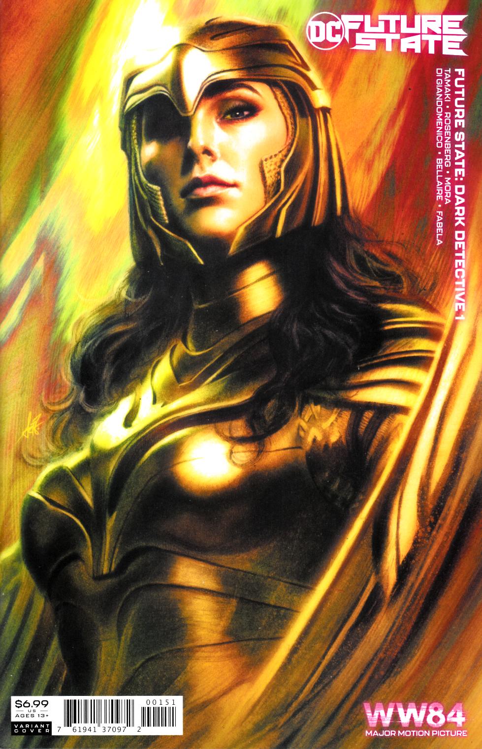 Future State Dark Detective #1 Lau Wonder Woman '84 Variant Cover Near Mint (9.4) [DC Comic] THUMBNAIL