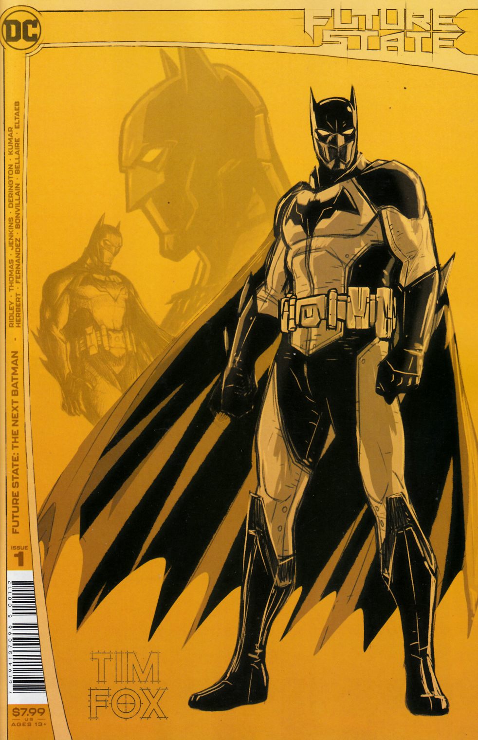 Future State the Next Batman #1 Second Printing Near Mint (9.4) [DC Comic] THUMBNAIL