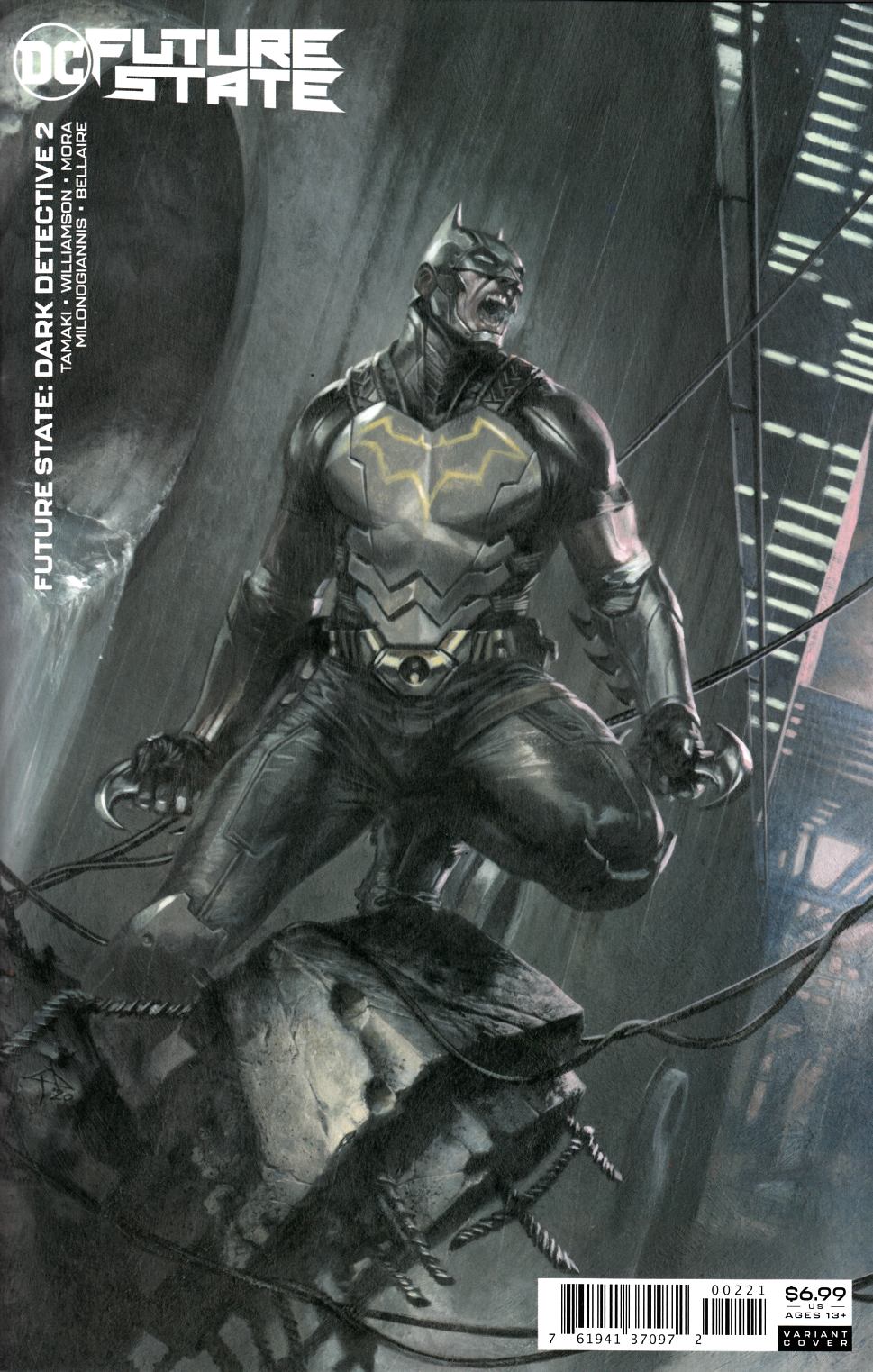 Future State Dark Detective #2 Dell'Otto Variant Cover Near Mint (9.4) [DC Comic] THUMBNAIL