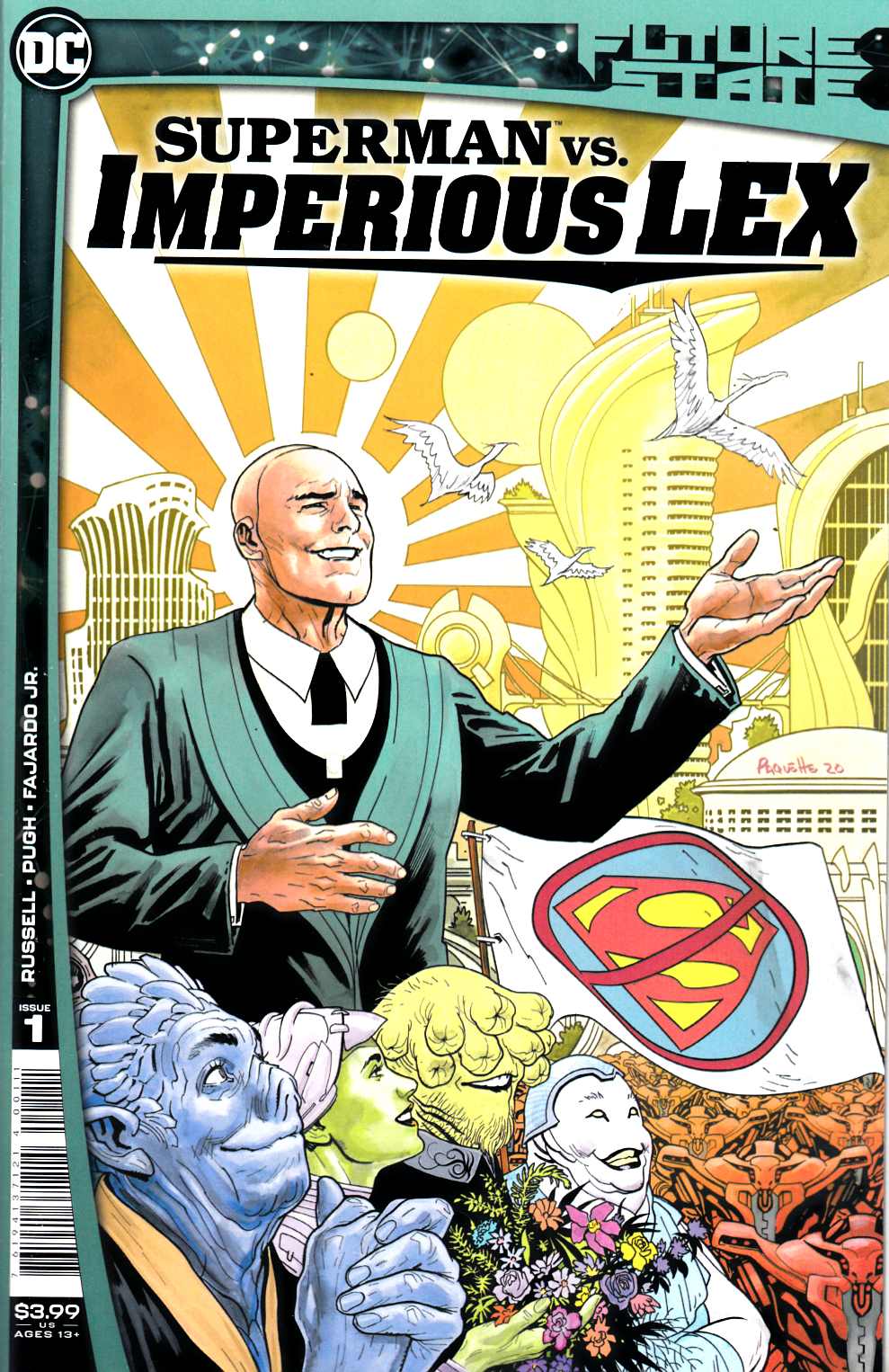 Future State Superman vs Imperious Lex #1 Near Mint (9.4) [DC Comic] LARGE