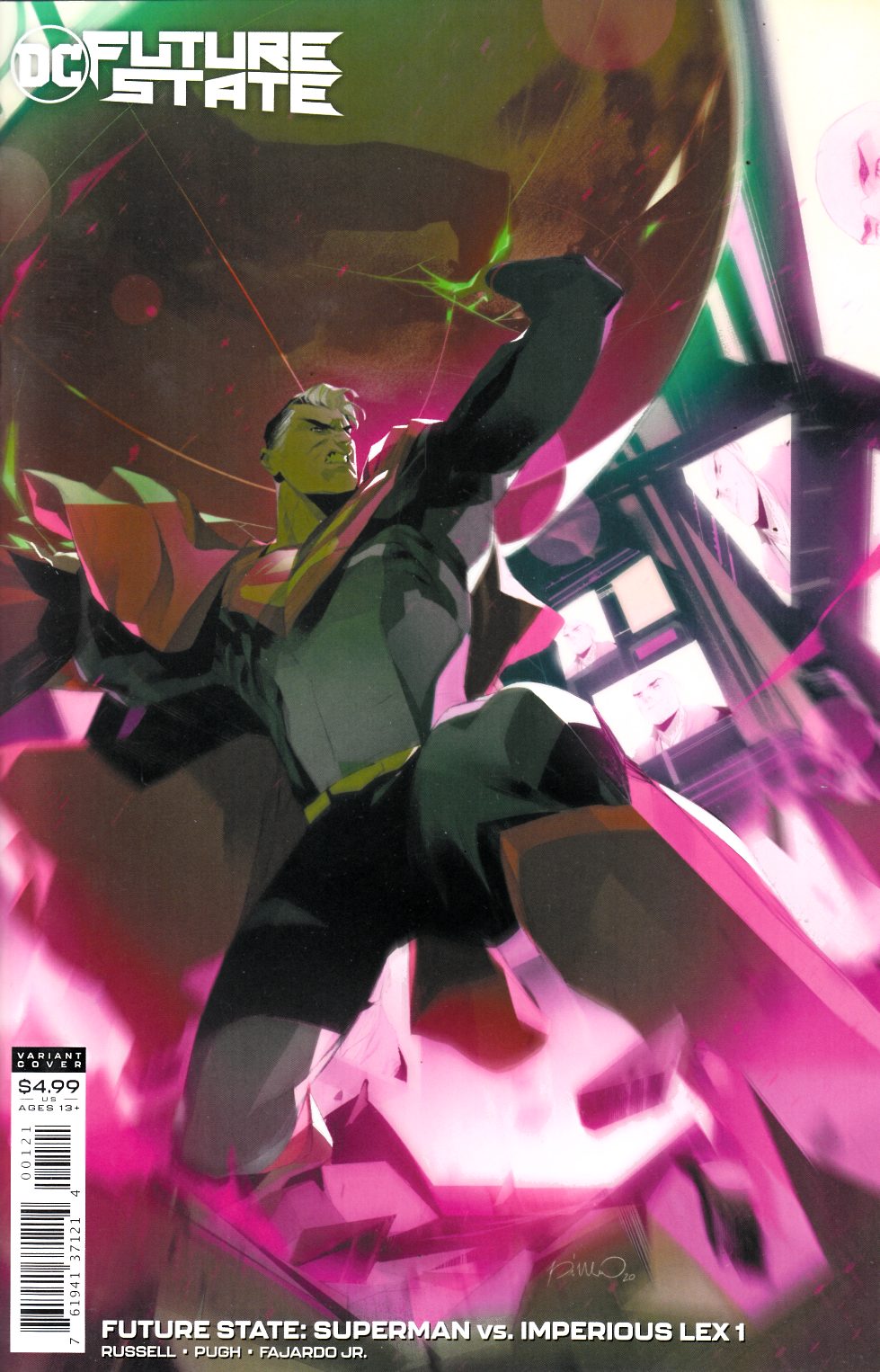 Future State Superman vs Imperious Lex #1 Di Meo Variant Cover Near Mint (9.4) [DC Comic] THUMBNAIL