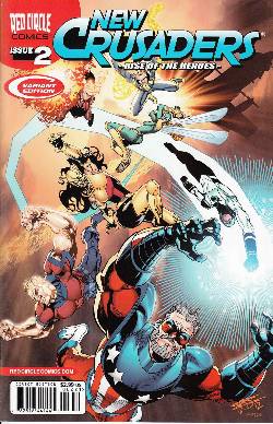 New Crusaders Rise of the Heroes #2 Chriscross Cover [Comic] LARGE