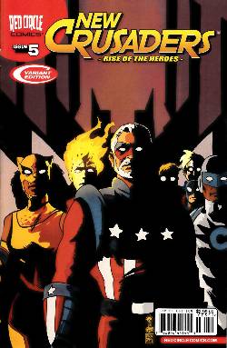New Crusaders Rise Of The Heroes #5 Francavilla Cover [Comic] LARGE
