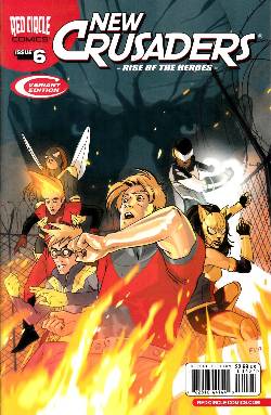 New Crusaders Rise Of The Heroes #6 Staples Variant Cover [Comic] LARGE