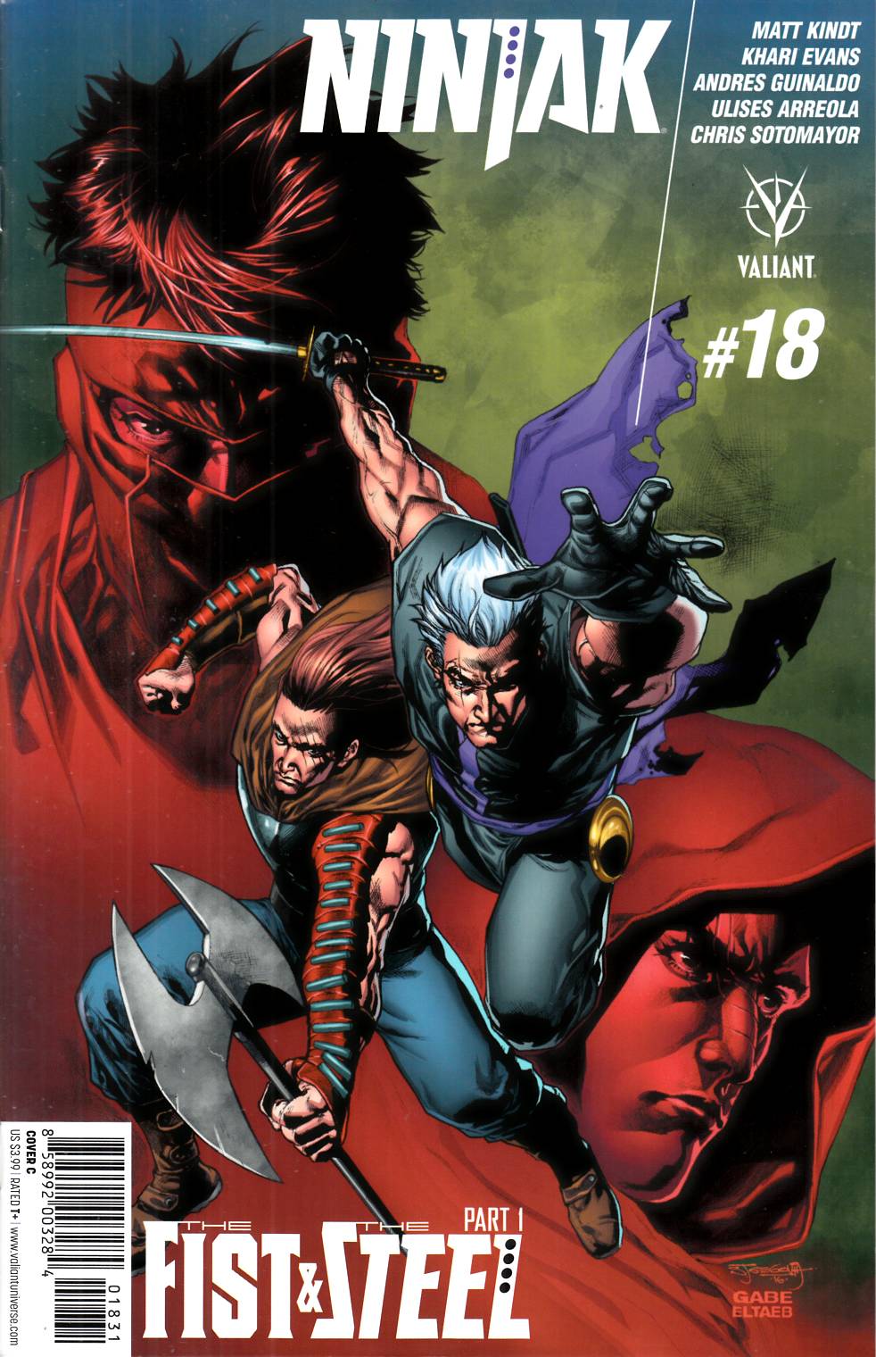 Ninjak #18 Cover C [Valiant Comic] LARGE