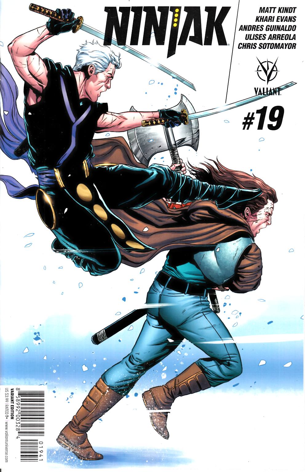 Ninjak #19 Cover D- Laming Variant [Valiant Comic] THUMBNAIL