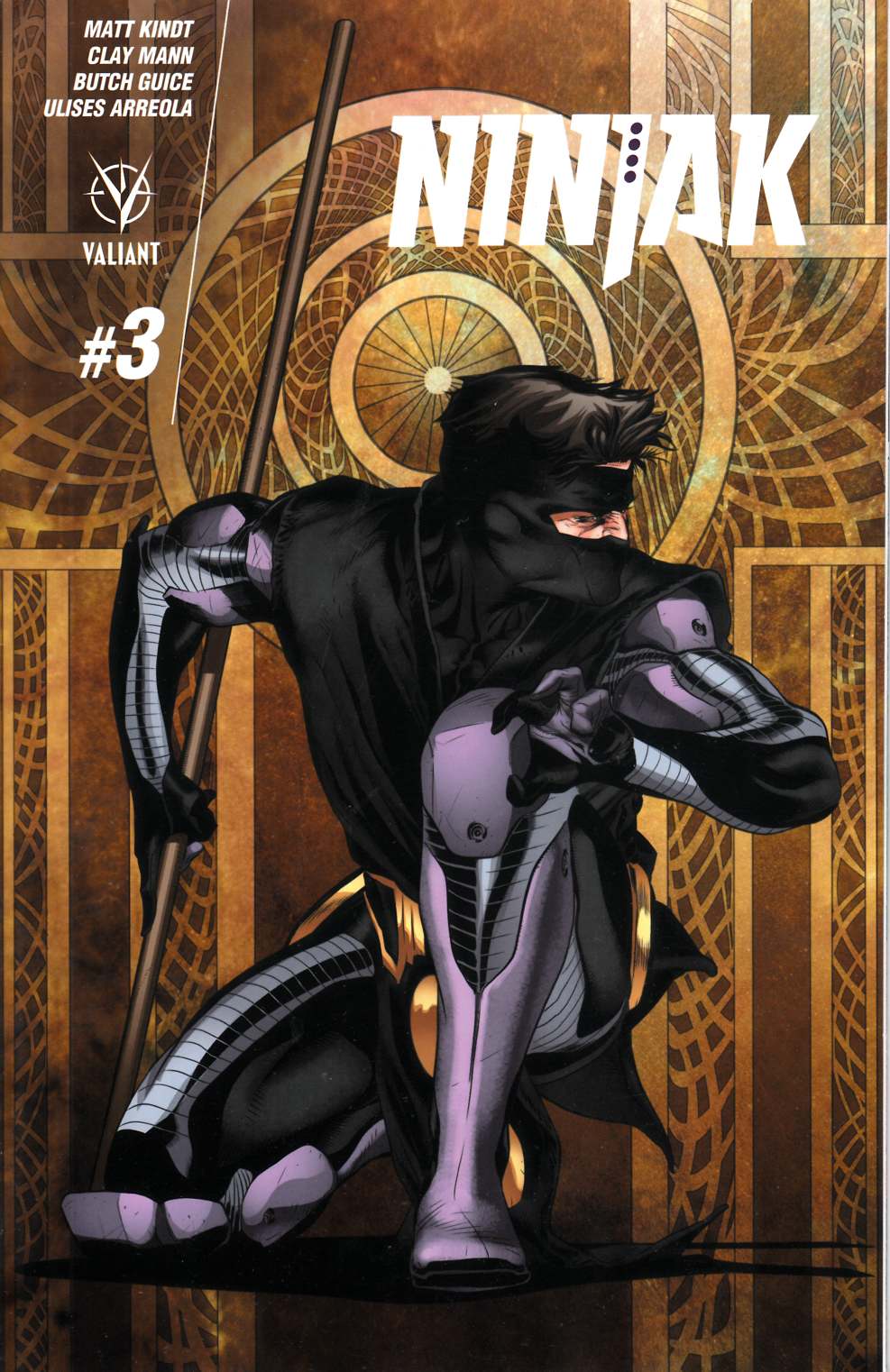 Ninjak #3 Cover C- Sandoval Variant Cover [Valiant Comic] LARGE