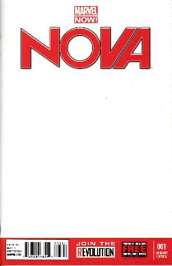 Nova #1 Blank Cover (Now) [Comic] LARGE