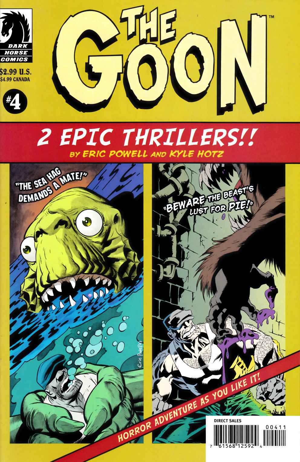 Goon #4 Near Mint (9.4) [Dark Horse Comic]