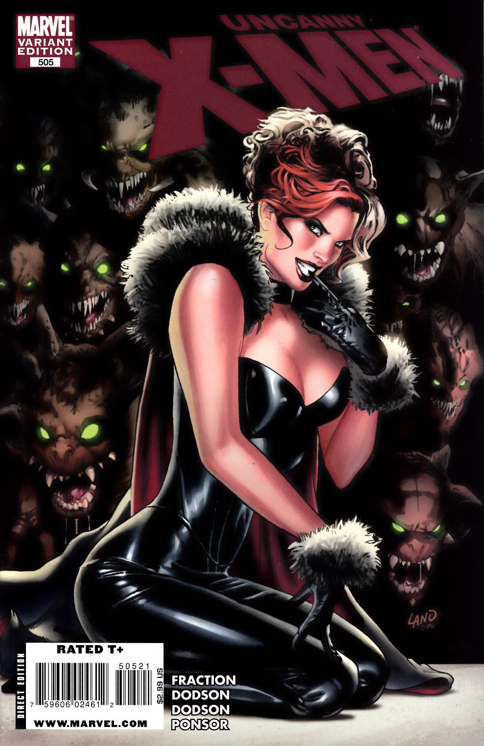 Uncanny X-Men #505 Land Villian Variant Cover Near Mint (9.4) [Marvel Comic] THUMBNAIL
