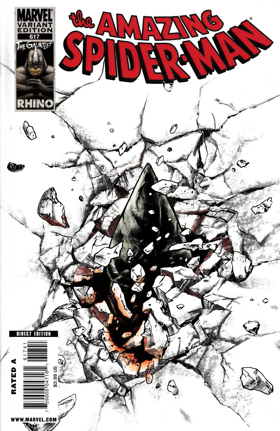 Amazing Spider-Man #617 Cover C Fine (6.0) [Marvel Comic] THUMBNAIL