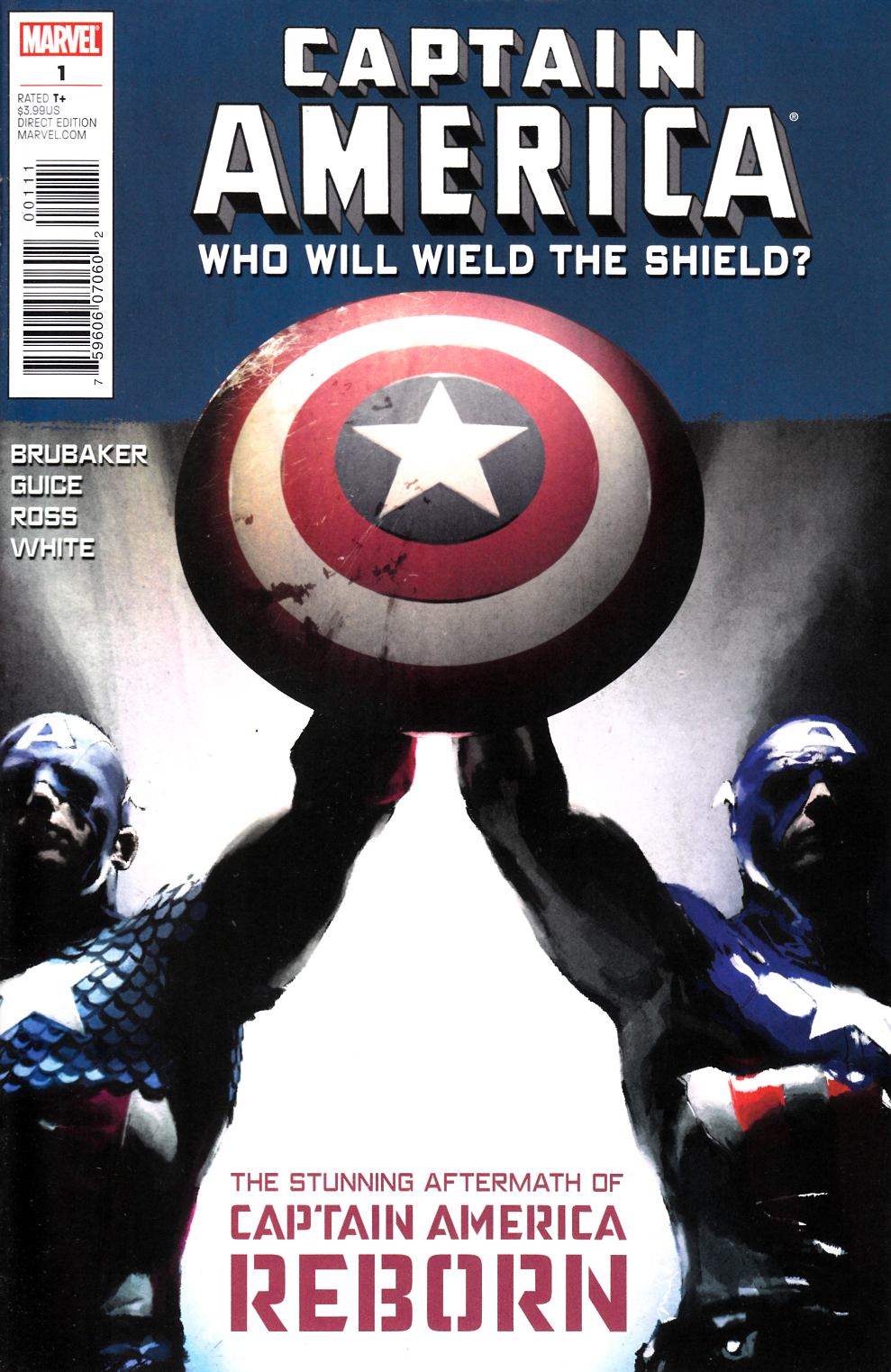 Captain America Reborn Who Will Wield the Shield Very Fine (8.0) [Marvel Comic] LARGE