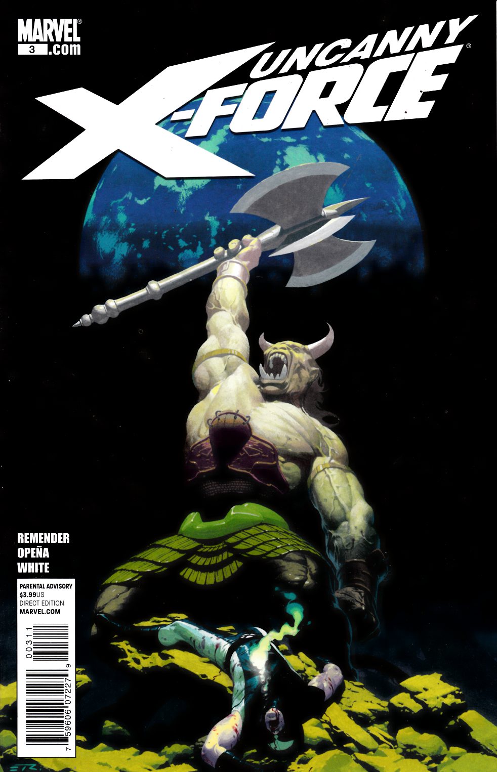 Uncanny X-Force #3 Near Mint (9.4) [Marvel Comic] LARGE