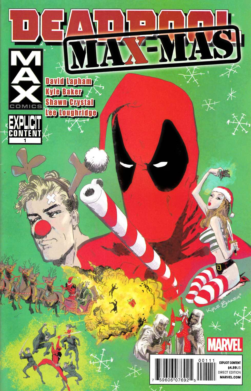 Deadpool Max X-Mas Special #1 [Marvel Comic]