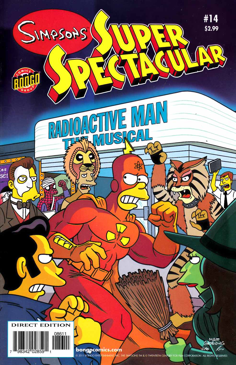 Simpsons Super Spectacular #14 Near Mint (9.4) [Bongo Comic] THUMBNAIL