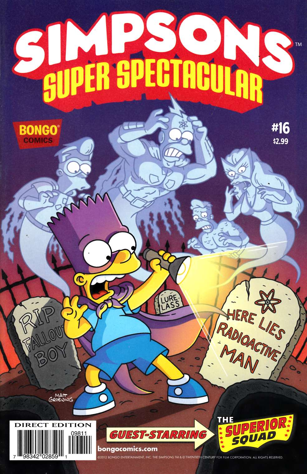 Simpsons Super Spectacular #16 Near Mint (9.4) [Bongo Comic] THUMBNAIL
