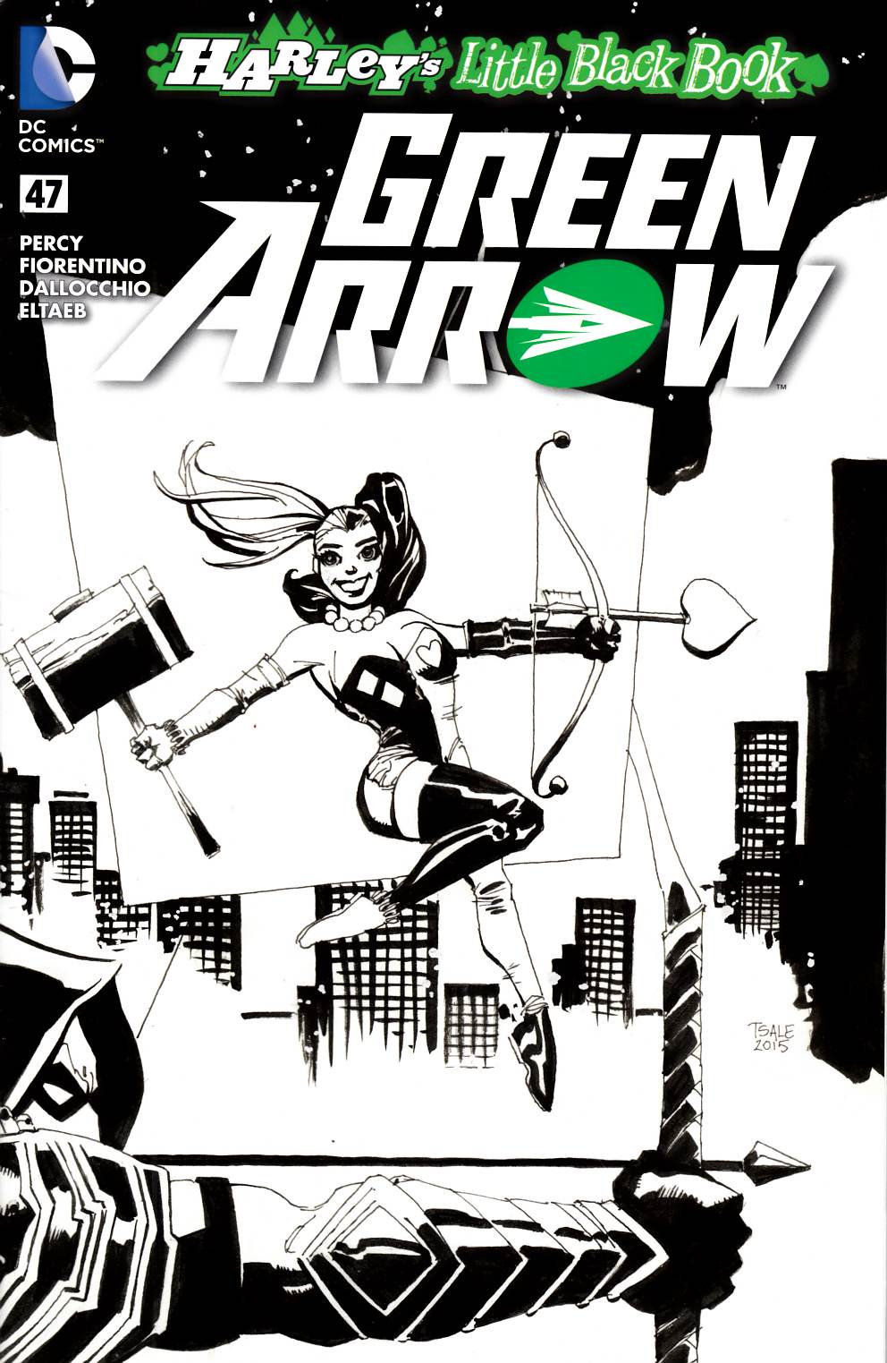 Green Arrow #47 Sale Ink Variant Cover [DC Comic] LARGE