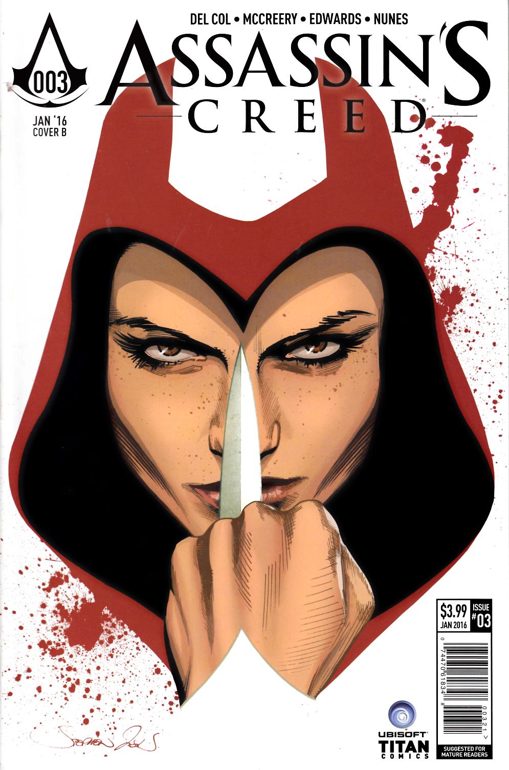 Assassins Creed #3 Cover B [Titan Comic] THUMBNAIL