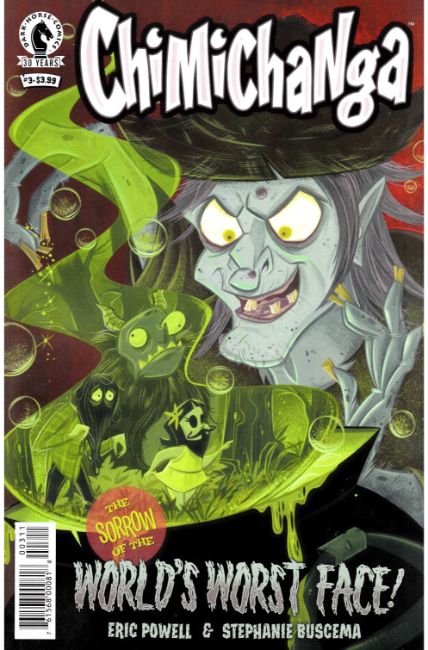 Chimichanga Sorrow of Worlds Worst Face #3 [Dark Horse Comic] LARGE