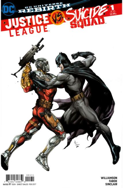 Justice League Suicide Squad #1 Frank Variant Cover Near Mint (9.4) [DC Comic] THUMBNAIL