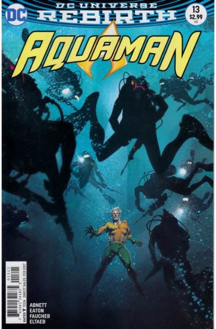 Aquaman #13 Middleton Variant Cover [DC Comic]