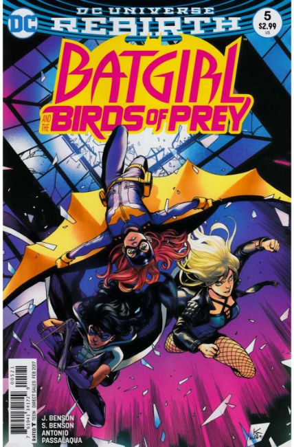 Batgirl and the Birds of Prey #5 Shirahama Variant Cover [DC Comic] LARGE