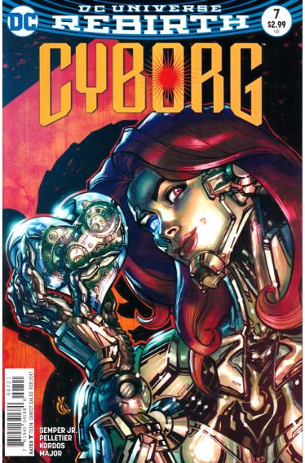 Cyborg #7 D'Anda Variant Cover [DC Comic] LARGE