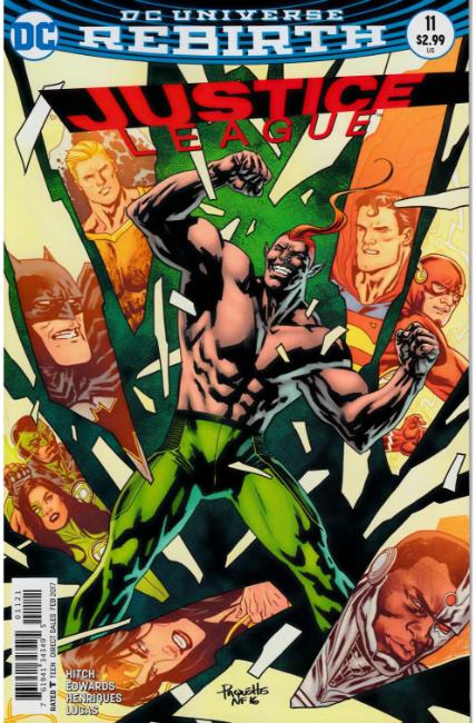 Justice League #11 Paquette Variant Cover [DC Comic] LARGE