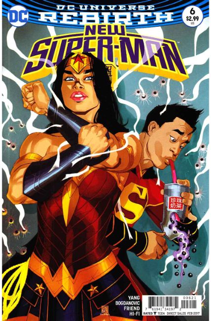 New Super Man #6 Chang Variant Cover [DC Comic] LARGE
