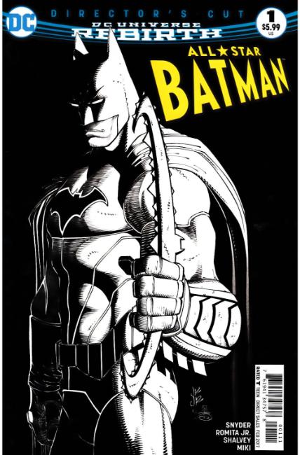 All Star Batman #1 Directors Cut Near Mint (9.4) [DC Comic] LARGE