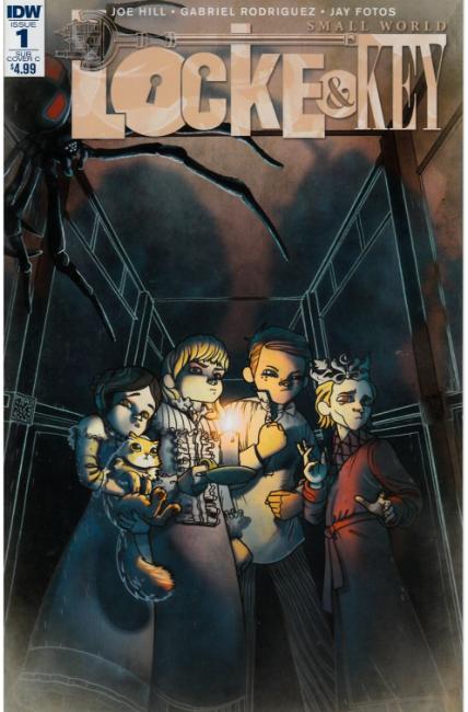 Locke & Key Small World (One Shot) Subscription Cover C [IDW Comic] LARGE