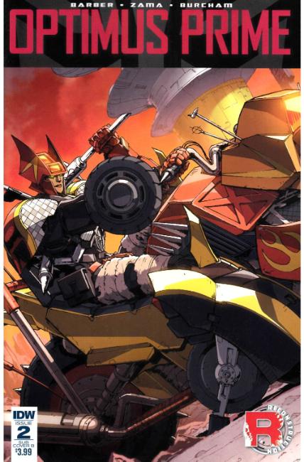 Optimus Prime #2 Subscription Cover B [IDW Comic] THUMBNAIL