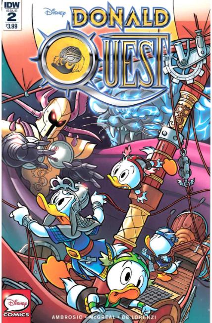 Donald Quest #2 [IDW Comic] LARGE