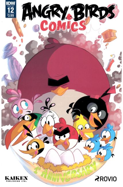 Angry Birds Comics (2016) #12 [IDW Comic] LARGE