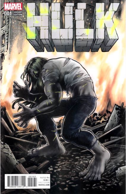 Hulk #1 Guerra Variant Cover [Marvel Comic] LARGE