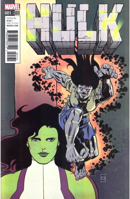 Hulk #1 Brigman Classic Variant Cover [Marvel Comic] THUMBNAIL