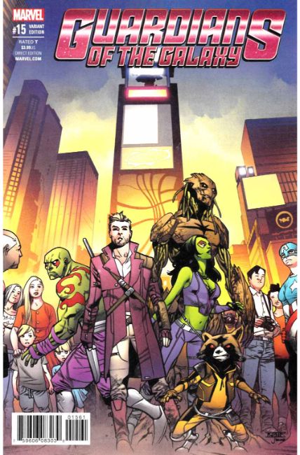 Guardians of the Galaxy #15 Asrar Variant Cover [Marvel Comic] LARGE