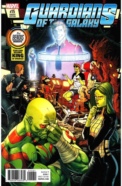 Guardians of the Galaxy #15 Best Bendis Moments Variant Cover [Marvel Comic] LARGE