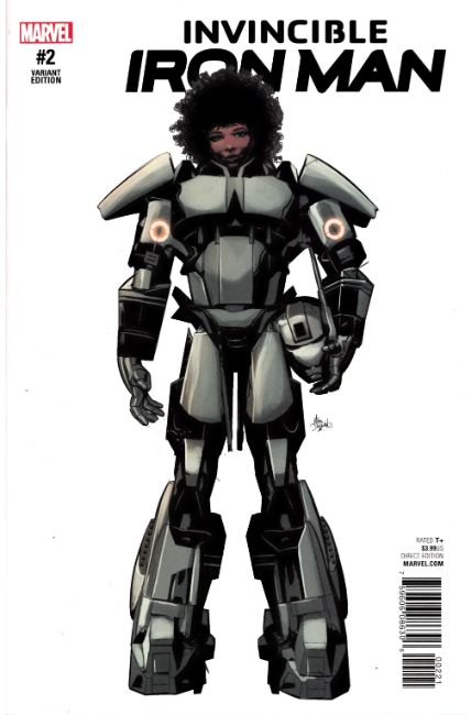 Invincible Iron Man #2 Deodato Teaser Variant Cover Near Mint (9.4) [Marvel Comic] THUMBNAIL